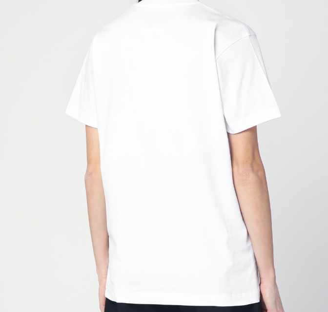 Moschino Text-print Cotton T-shirt In White