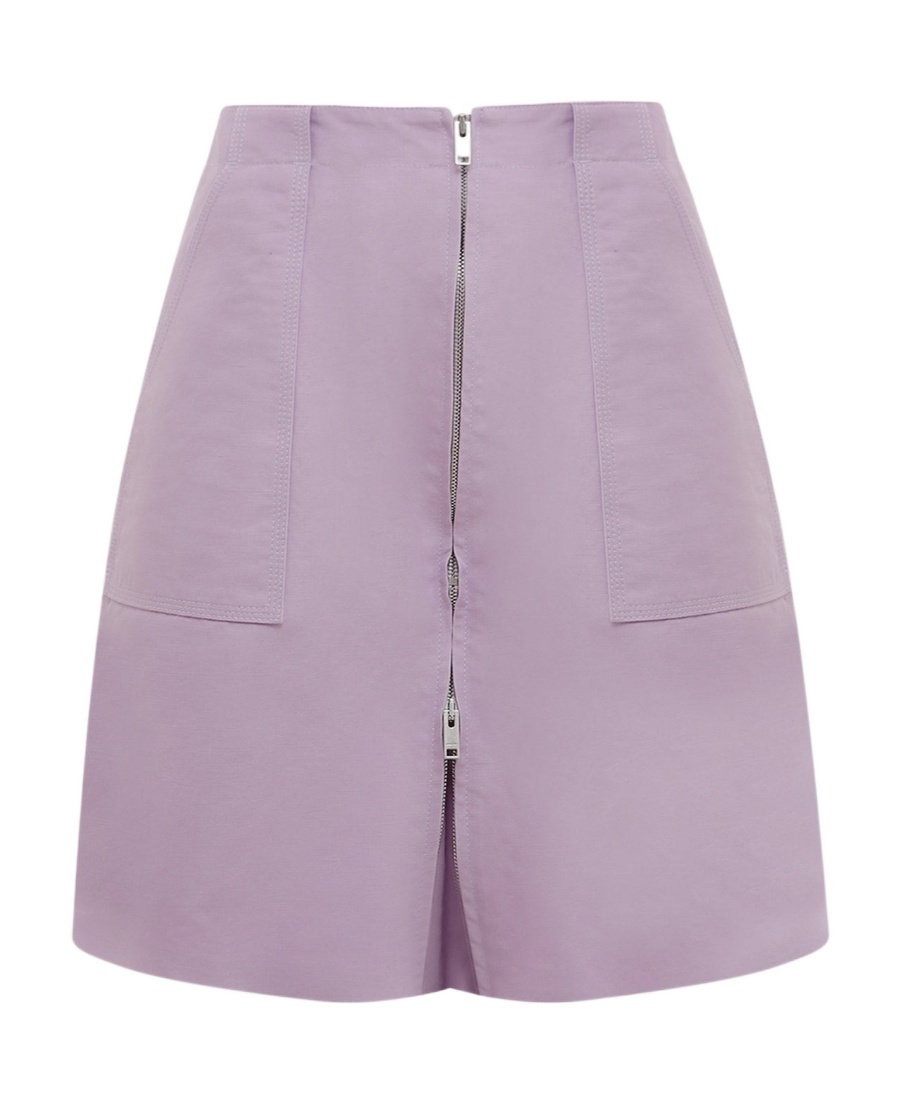 Shop Ambush A-line Midi Skirt In Purple