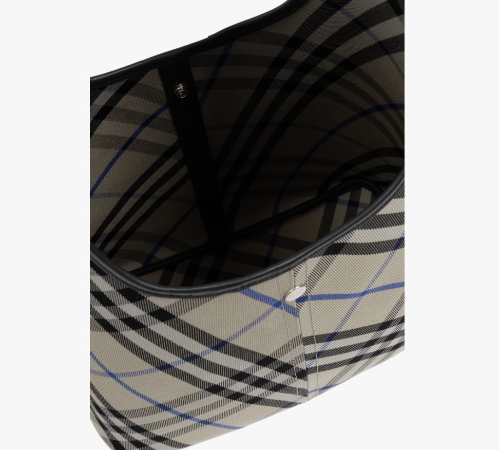 Burberry Checked Small Shoulder Bag In Multi