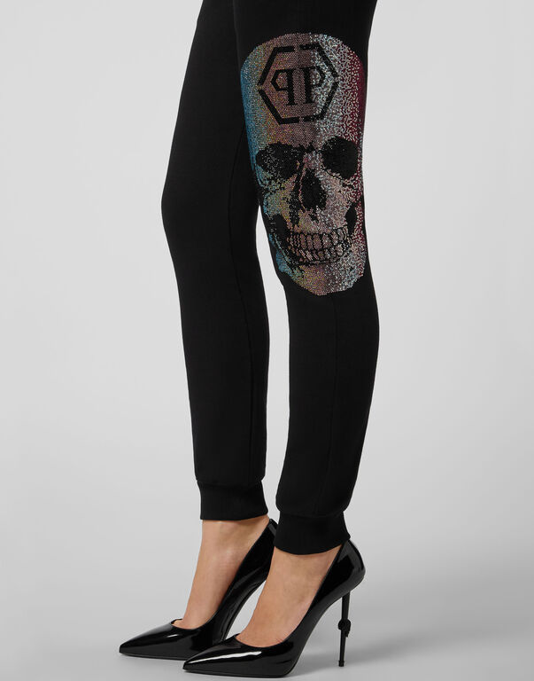 PHILIPP PLEIN LOGO DETAILS SWEATPANTS 
