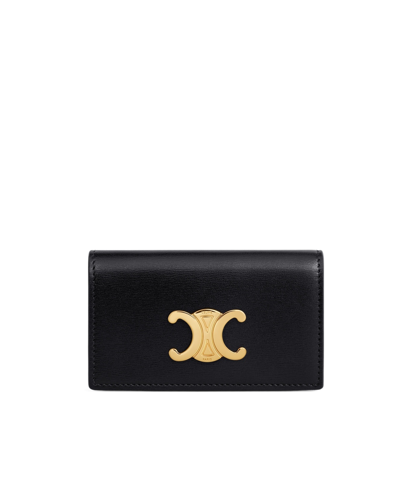 Celine Long Card Hold In Black