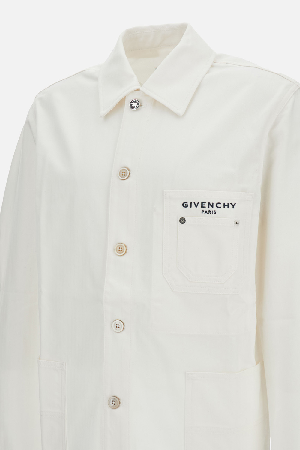 Givenchy Long-sleeved Casual Jacket In White