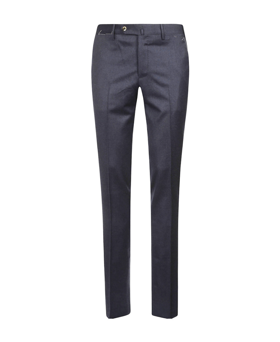 Pt Torino Straight Leg Tailored Trousers In Black