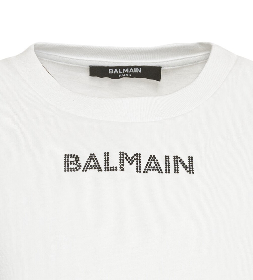 Balmain Short-sleeved T-shirt In White
