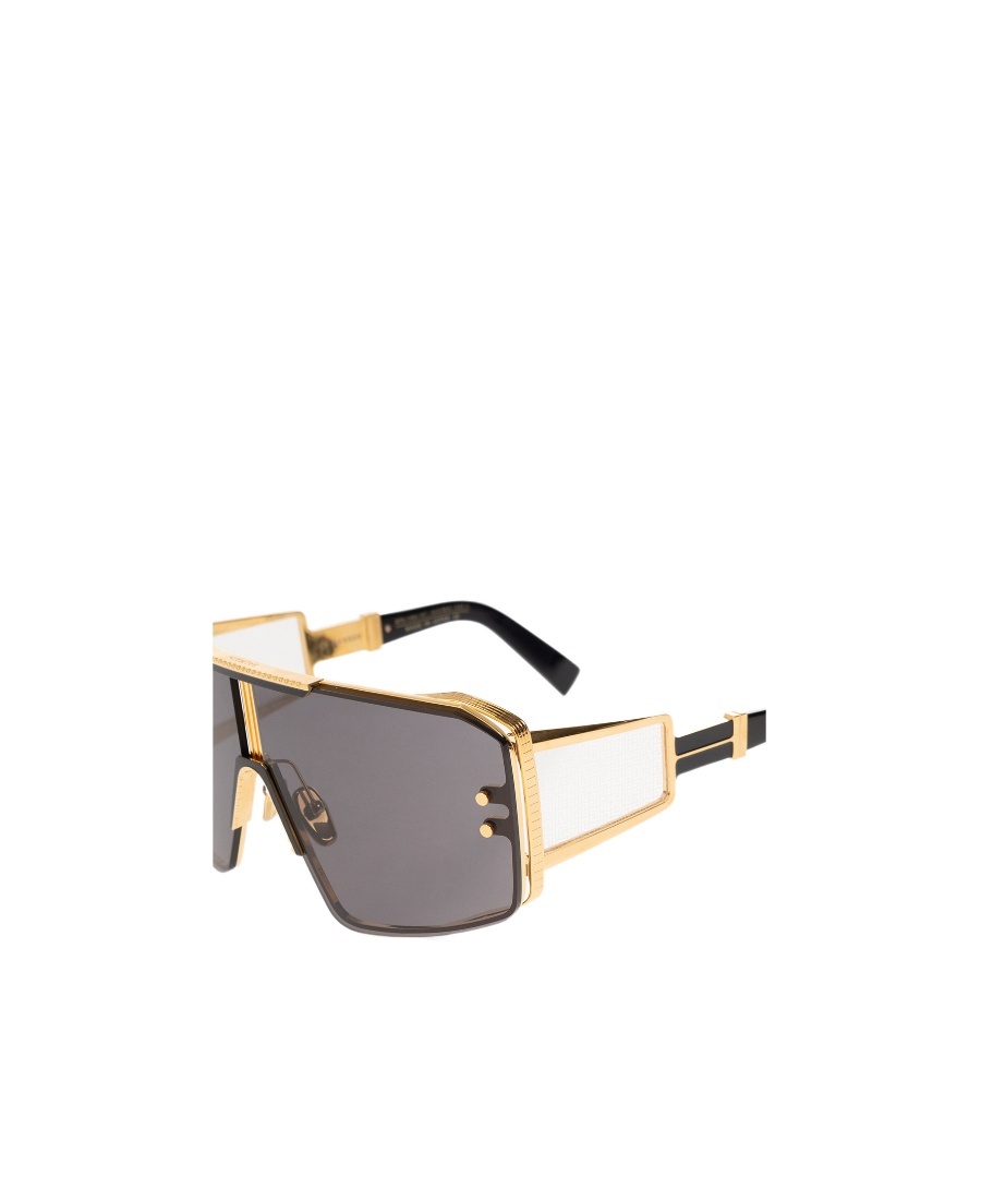 Balmain Eyewear Oversized-frame Sunglasses In Gray