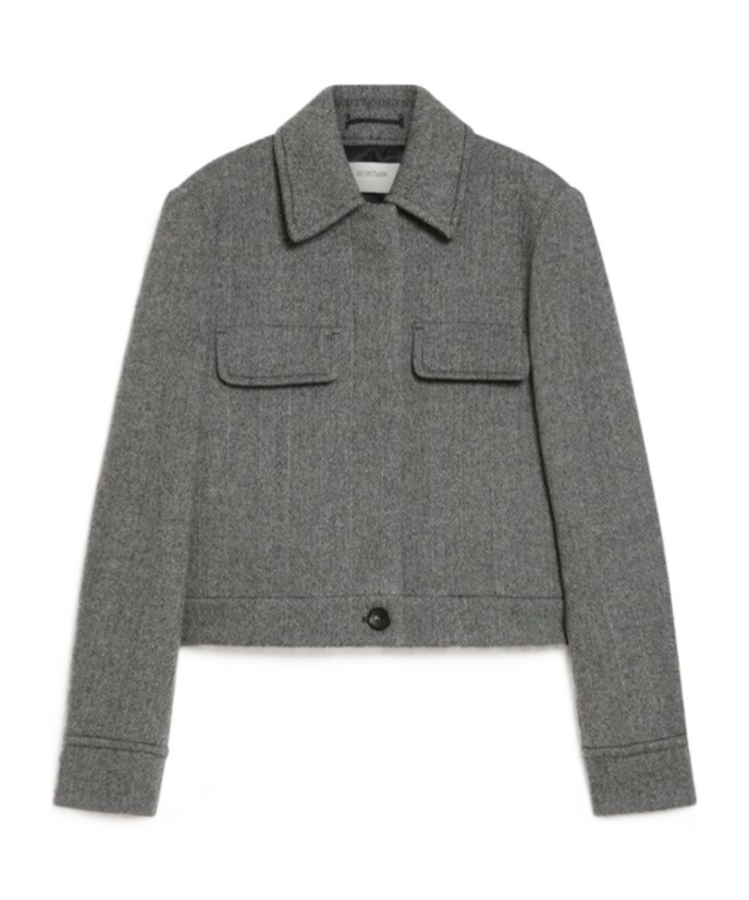 Sportmax Notched-lapels Patent-finish Blazer In Multi