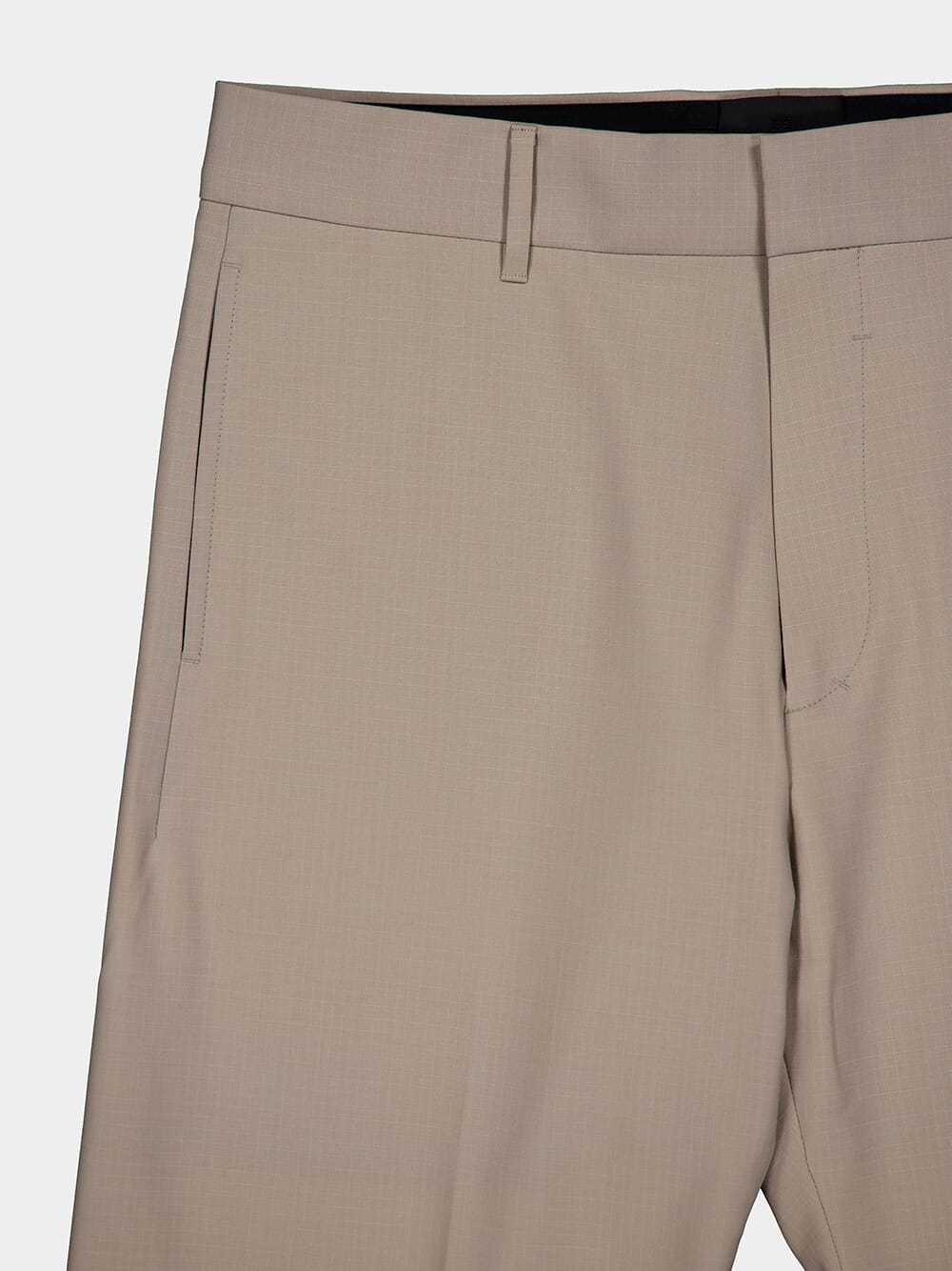 Givenchy Belt Loop Casual Pants In Gray