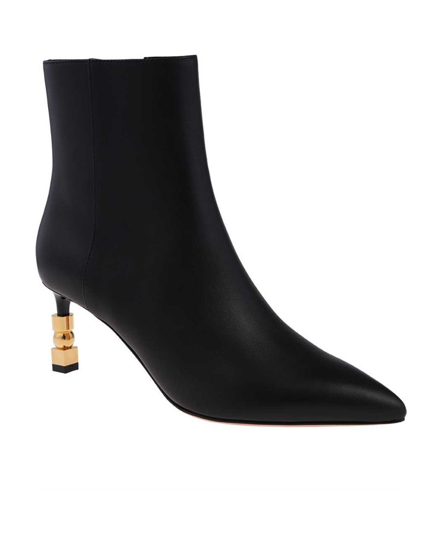 Bally Pointed Short Boots In Black