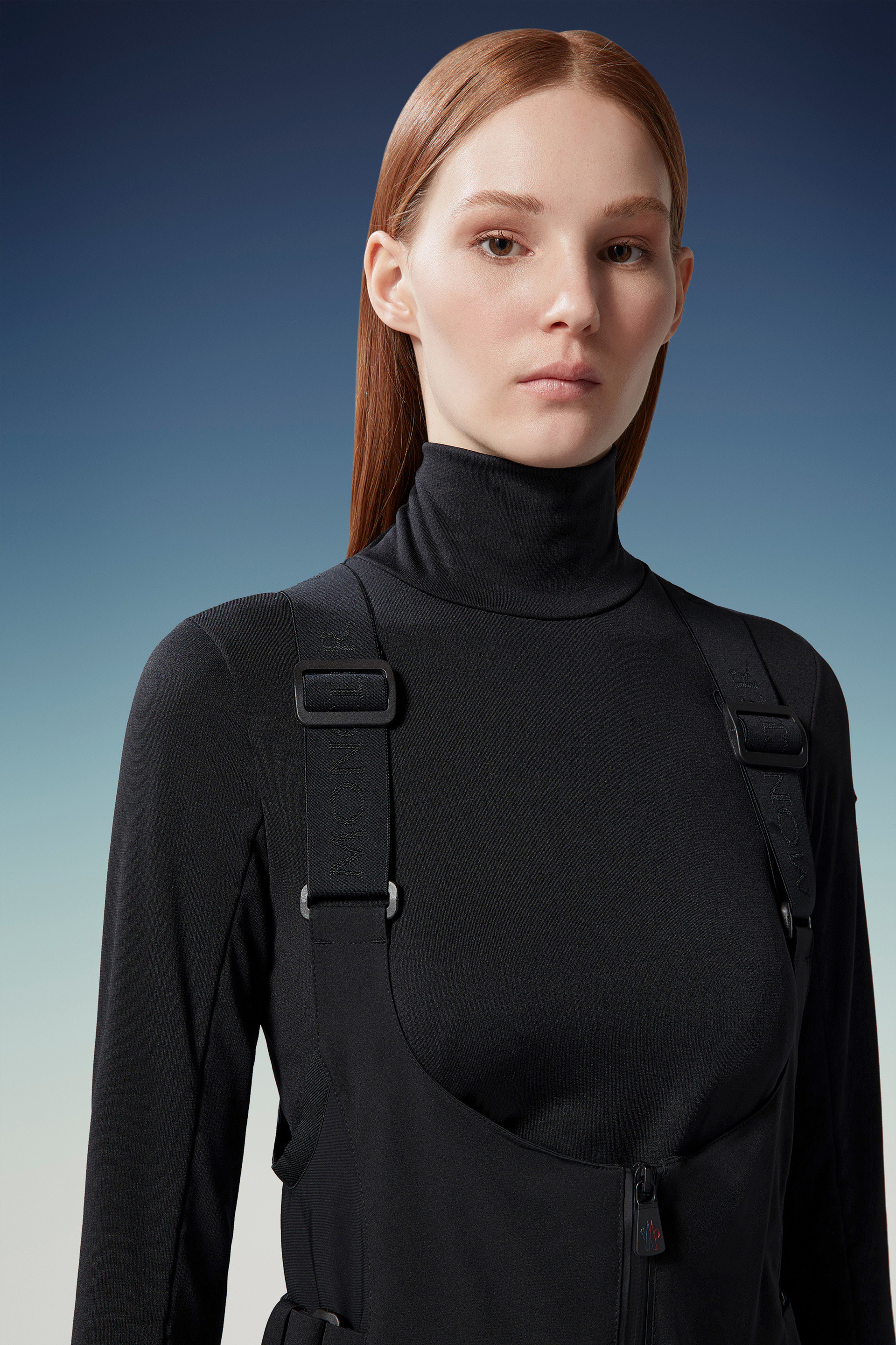 Shop Moncler Ski Bib In Black