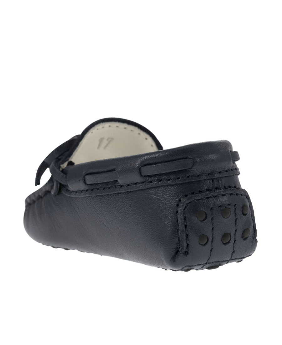 Tod's Round-headed Casual Shoes In Black