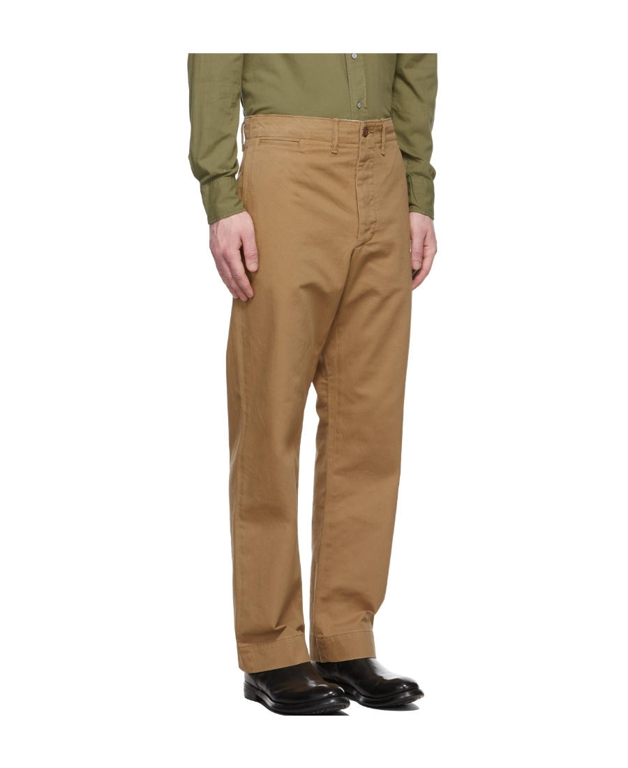 Rrl Belt Loop Casual Pants In Brown
