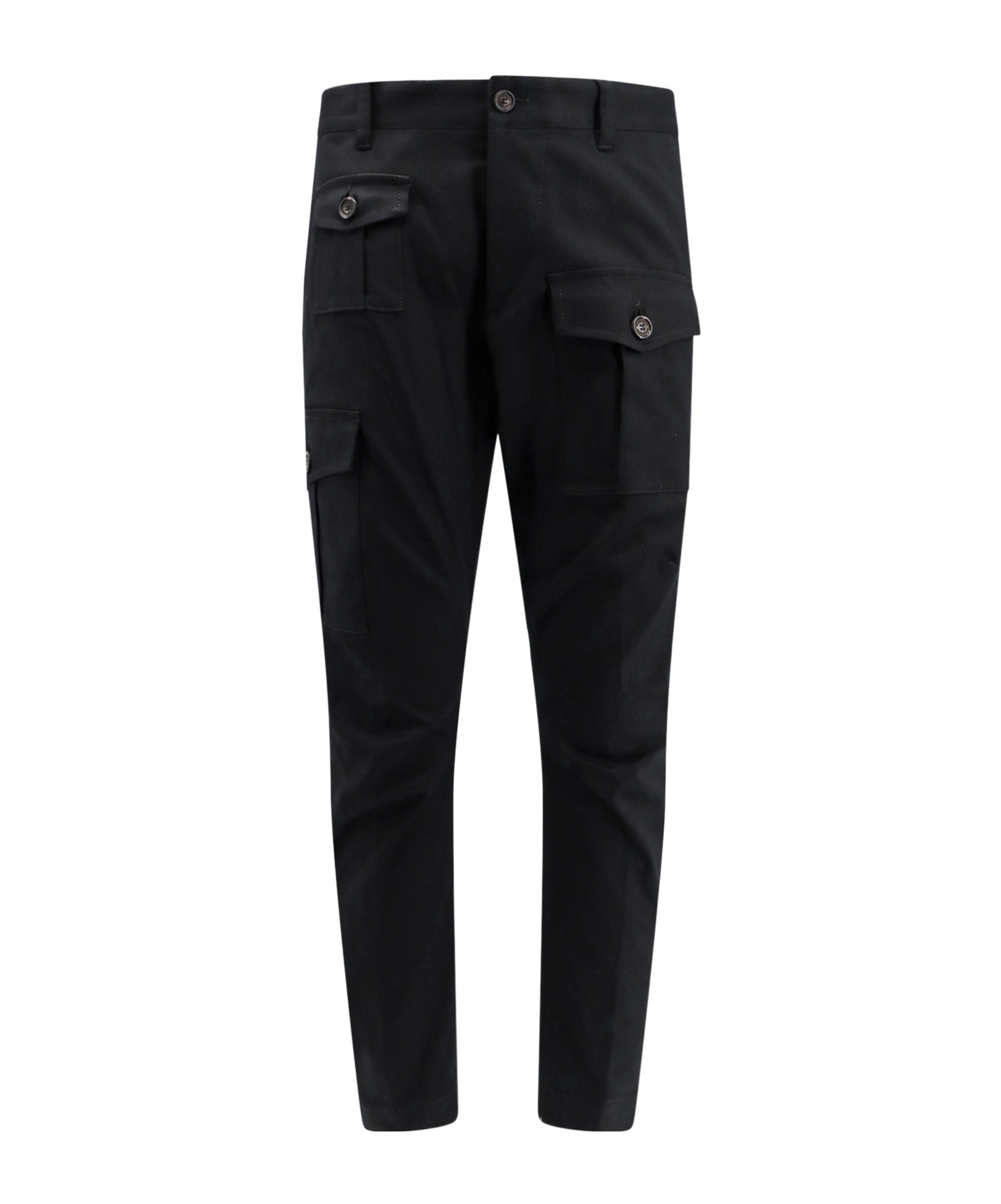 Dsquared2 Skinny Cargo Trousers In Black