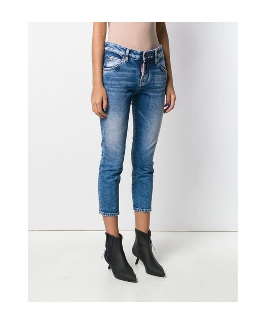Dsquared2 Classic Slim-fit Jeans In Blue