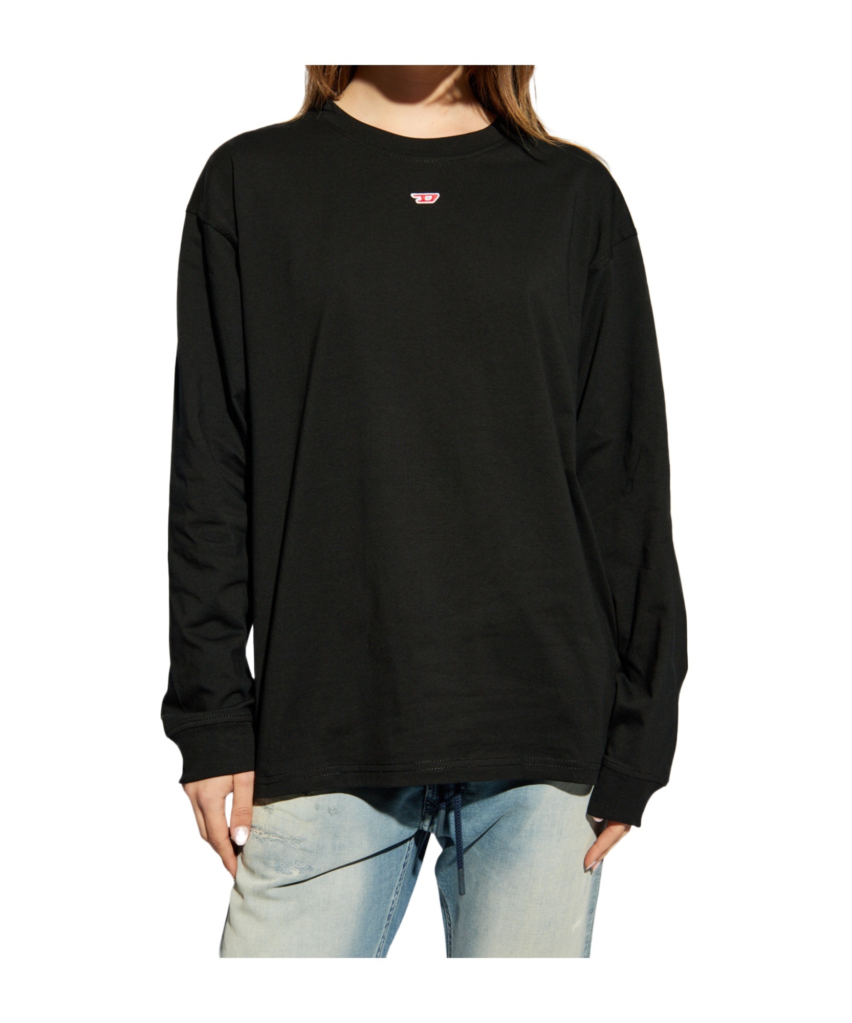 Diesel S-boxt-d Sweatshirt In Black