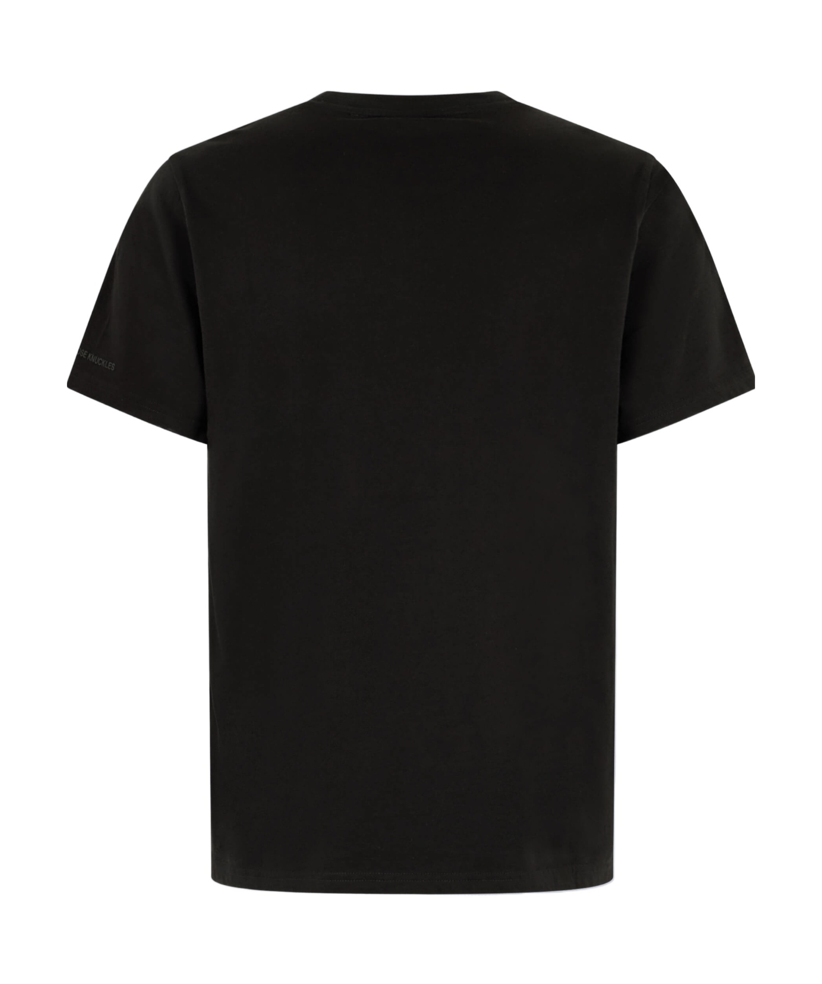 Moose Knuckles Logo-patch T-shirt In Black