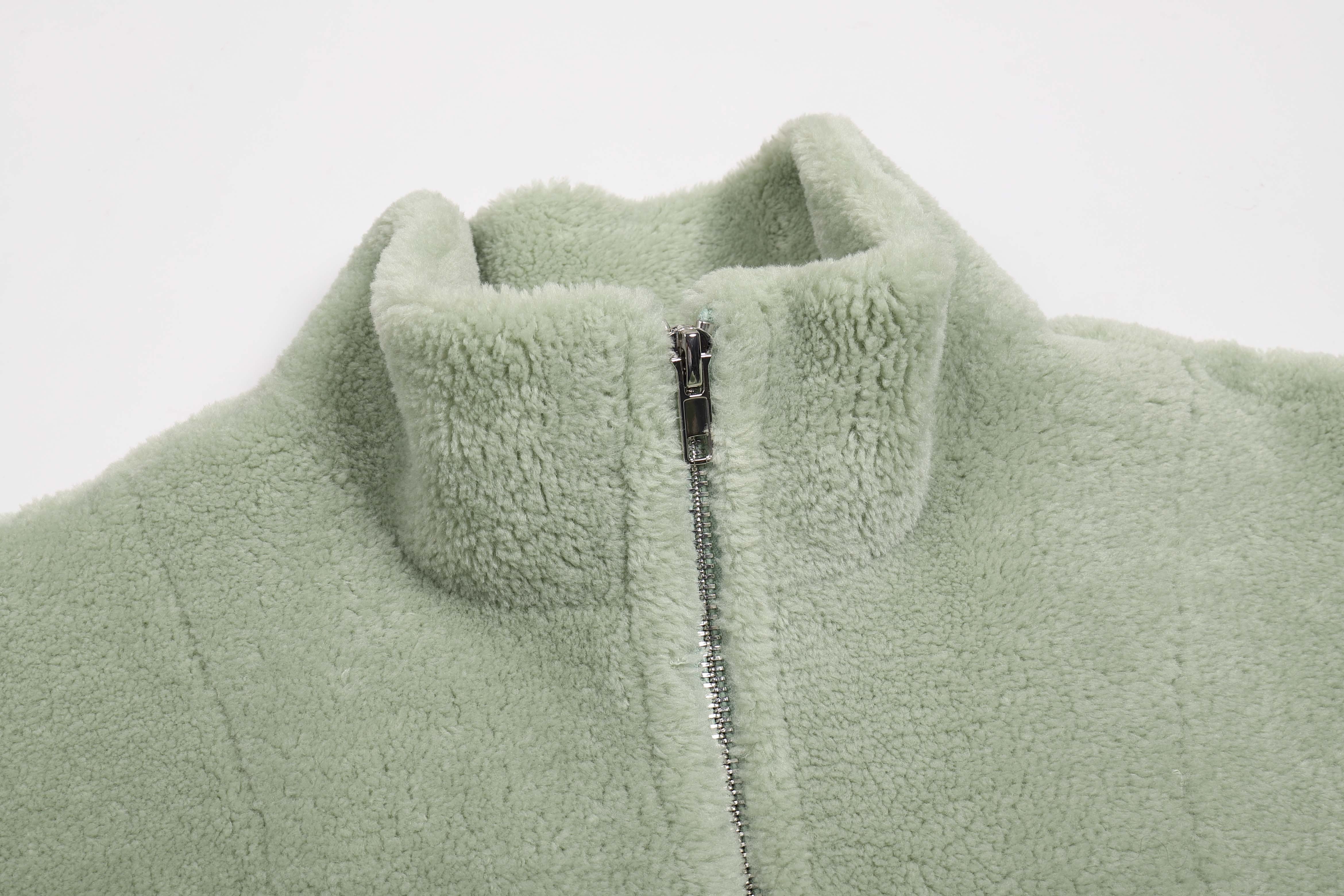 Liuregali Logo Collar Casual Jacket In Gray