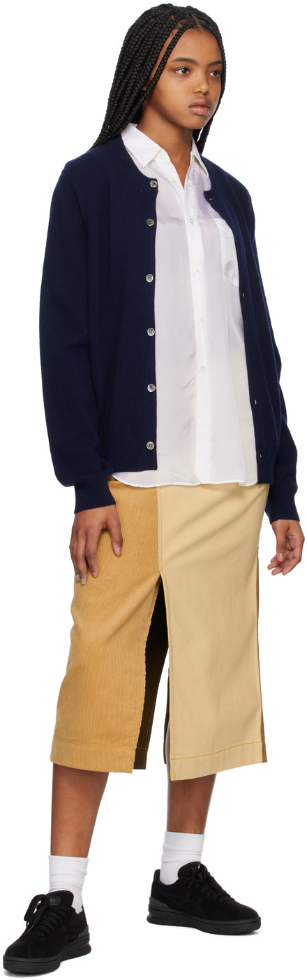 COMME DES GARÇONS LAPEL SHORT-SLEEVED SHIRT 