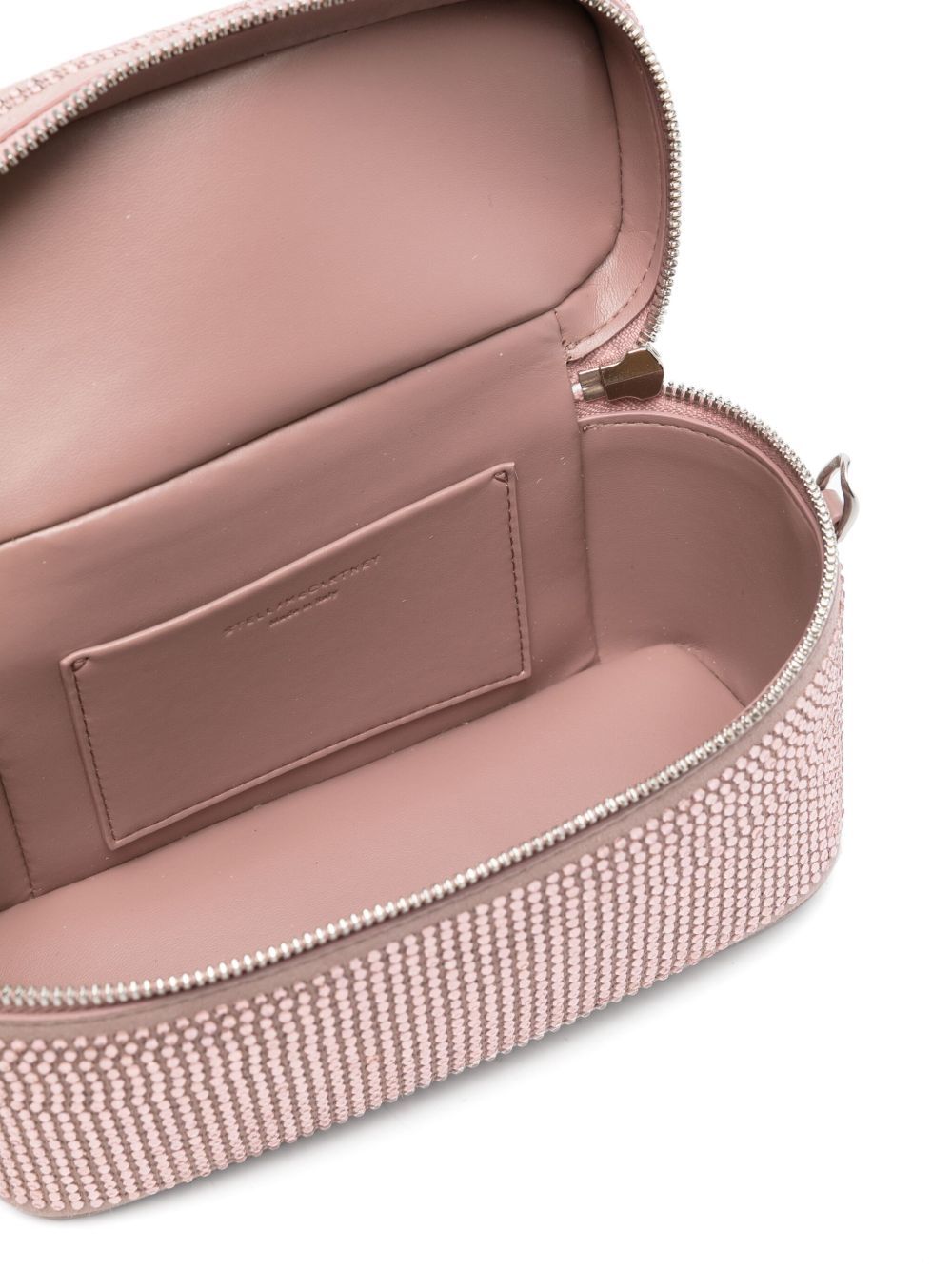 Stella Mccartney Zip-open Shoulder Bag In Nude