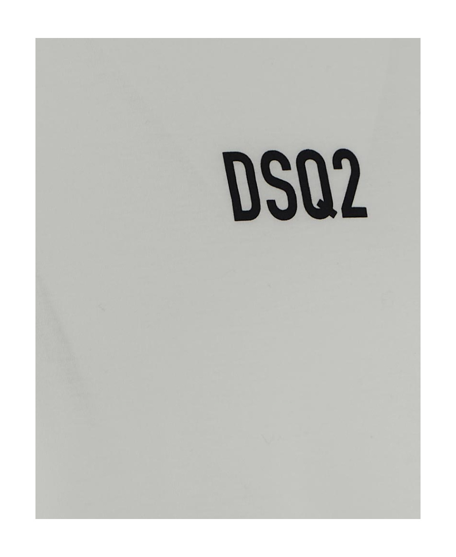 Dsquared2 Dsquared Men T-shirt With Logo In White