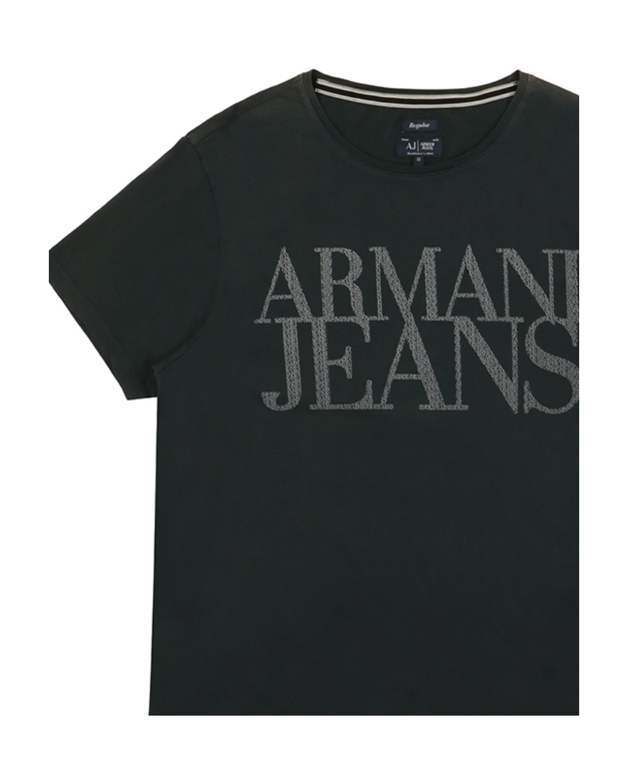ARMANI JEANS LOGO DETAILS T-SHIRT