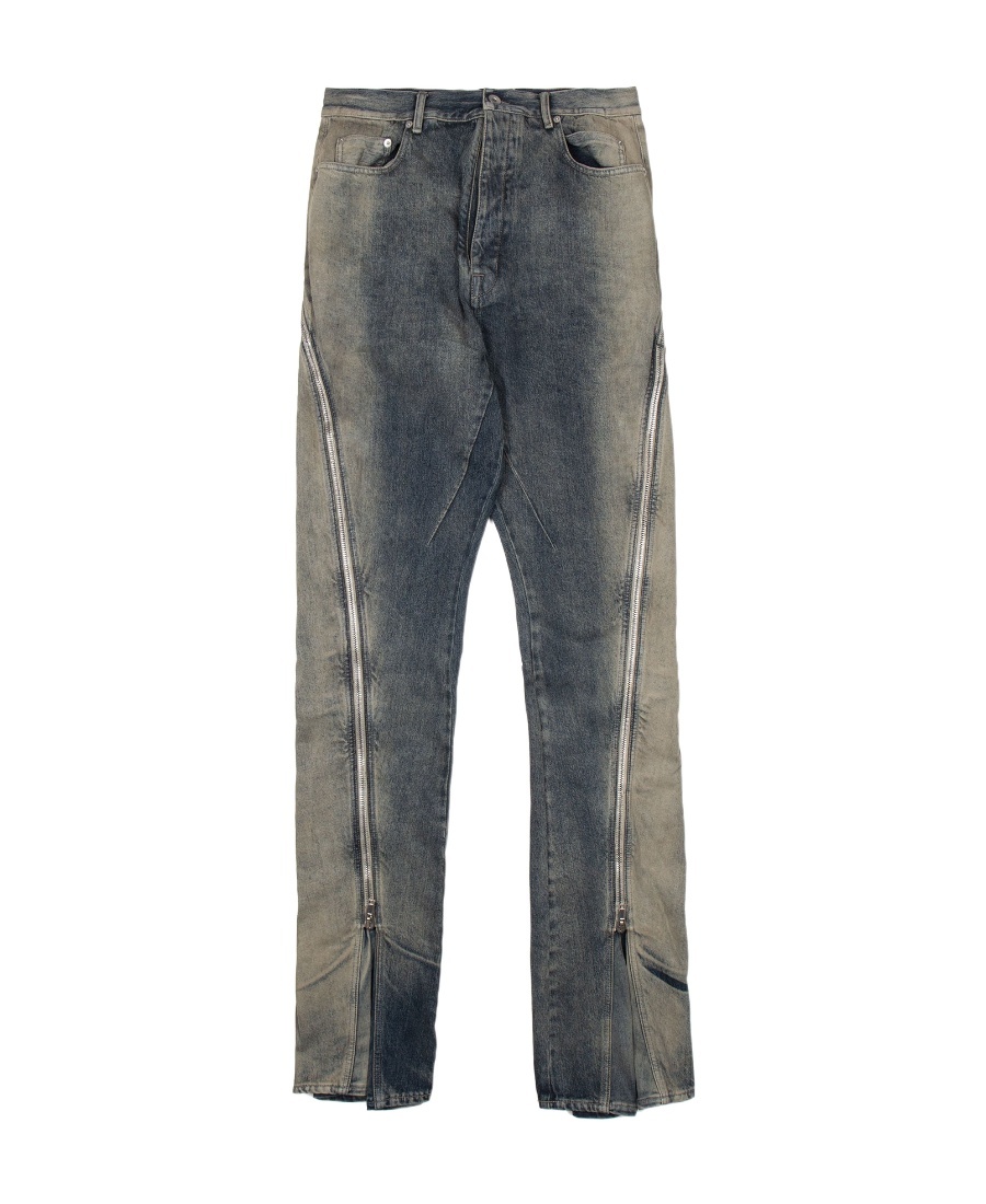 Rick Owens Drkshdw High-waisted Jeans In Black