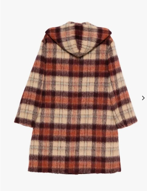 N°21 Plaid Hooded Jacket In Multi