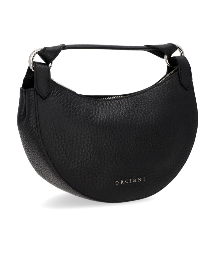 Orciani Dumpling Soft Tote Bag In Black