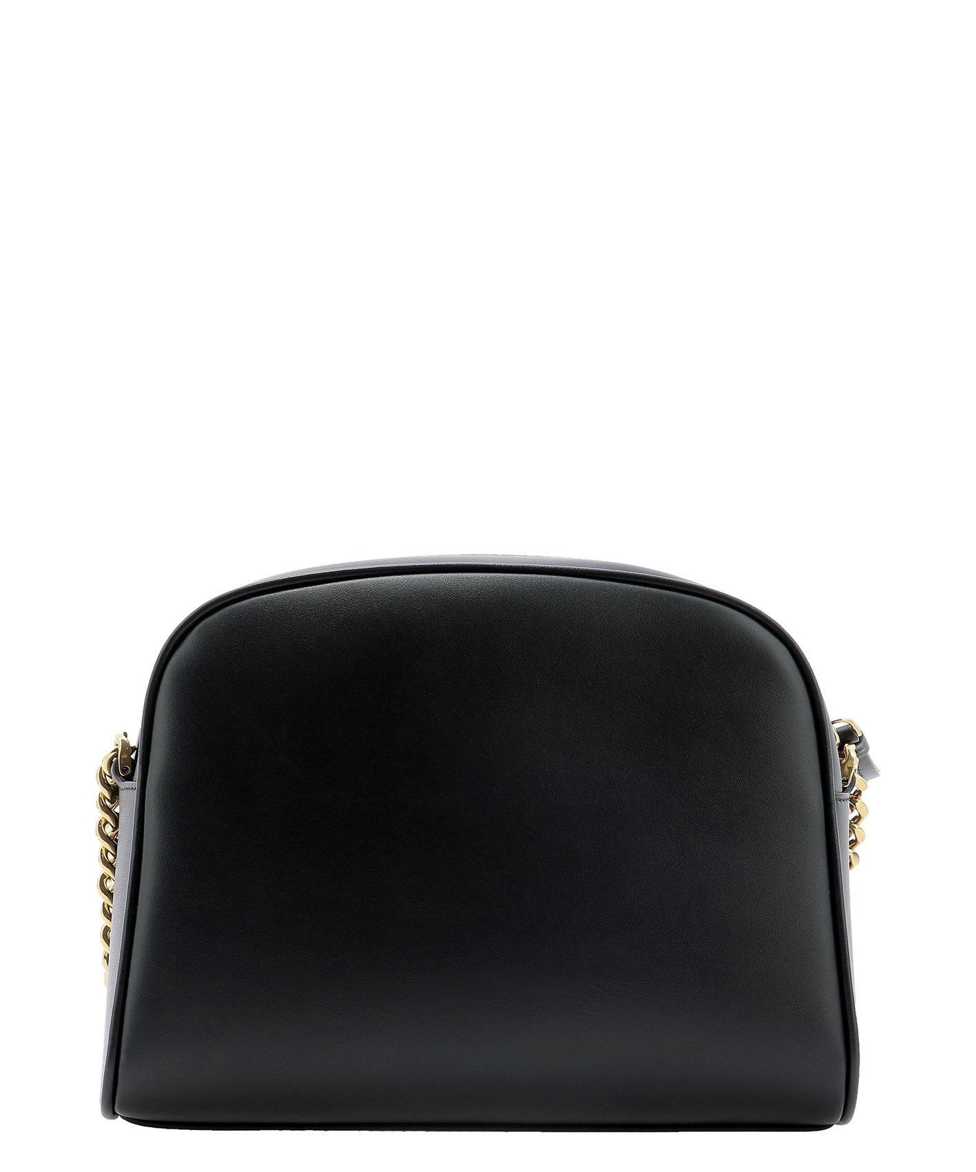 Ferragamo Gancini Detail Embossed Cross-body Bag In Black