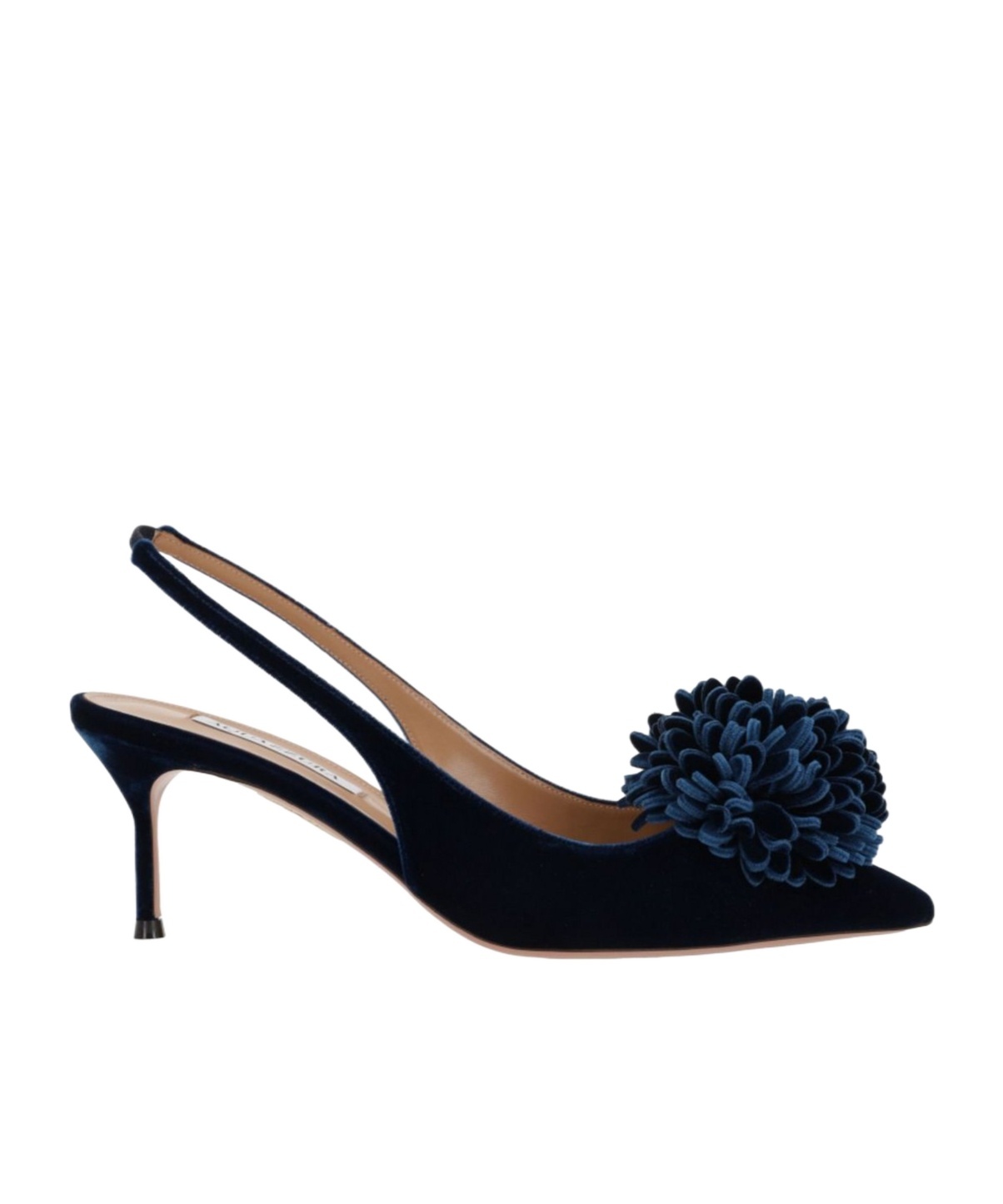 Aquazzura Women's 65mm Couturier Slingback Pumps In Black