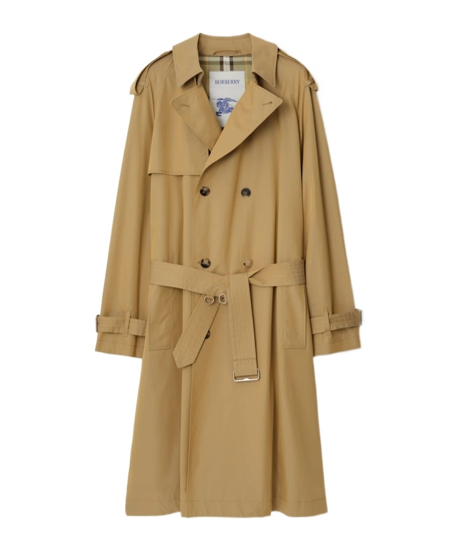 BURBERRY BURBERRY DOUBLE BREASTED BELTED TRENCH COAT
