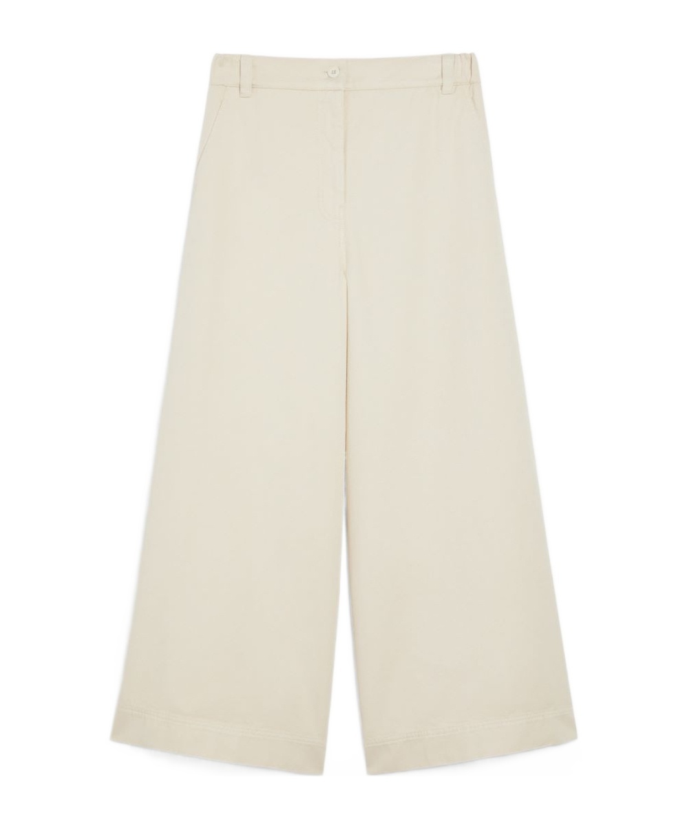 Weekend Max Mara Wide-leg Jeans In White