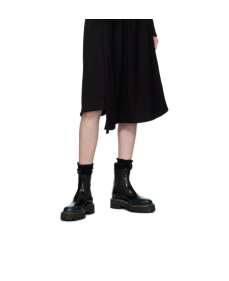 PROENZA SCHOULER LUG SOLE PLATFORM ANKLE SHORT BOOTS