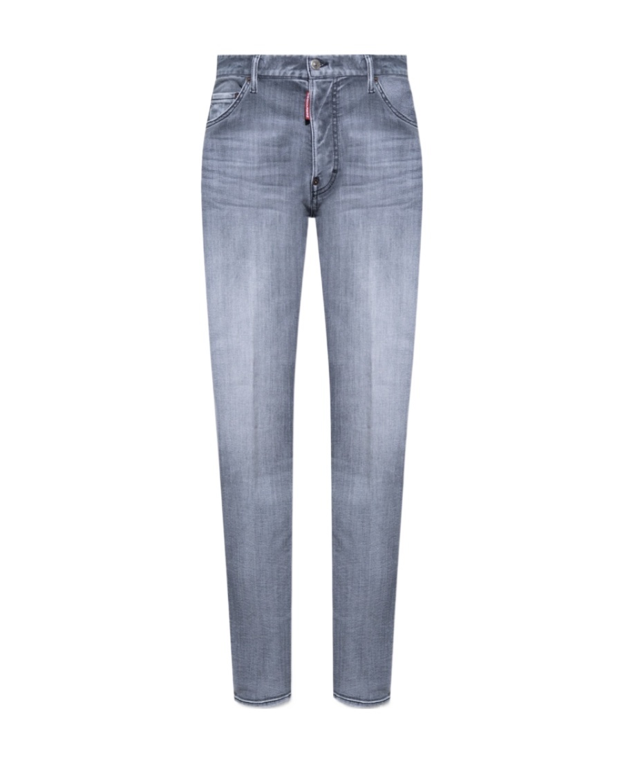 Dsquared2 Cool Guy Distressed Skinny Jeans In Grey