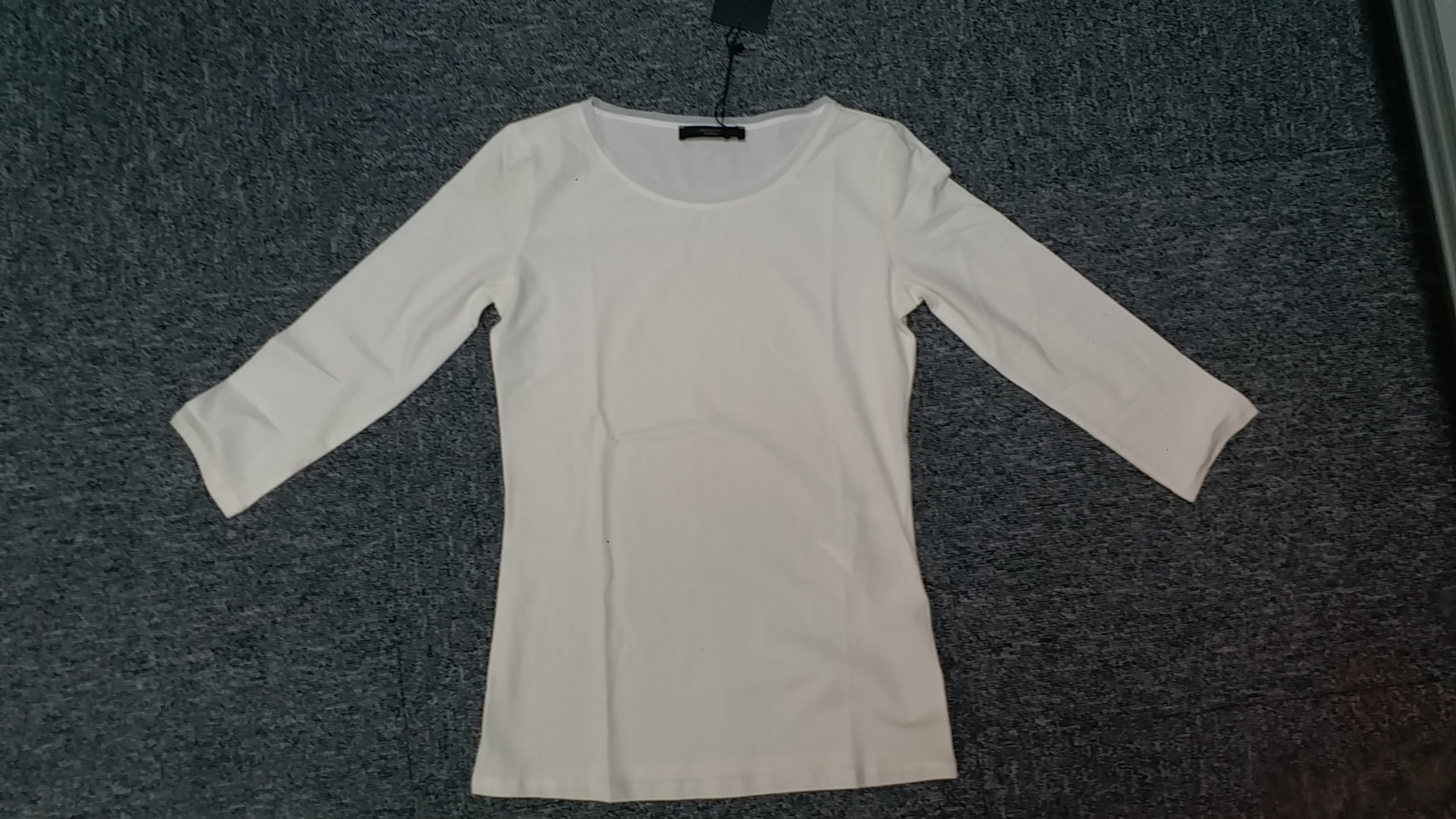 Weekend Max Mara Item O-neck Short-sleeved T-shirt In White