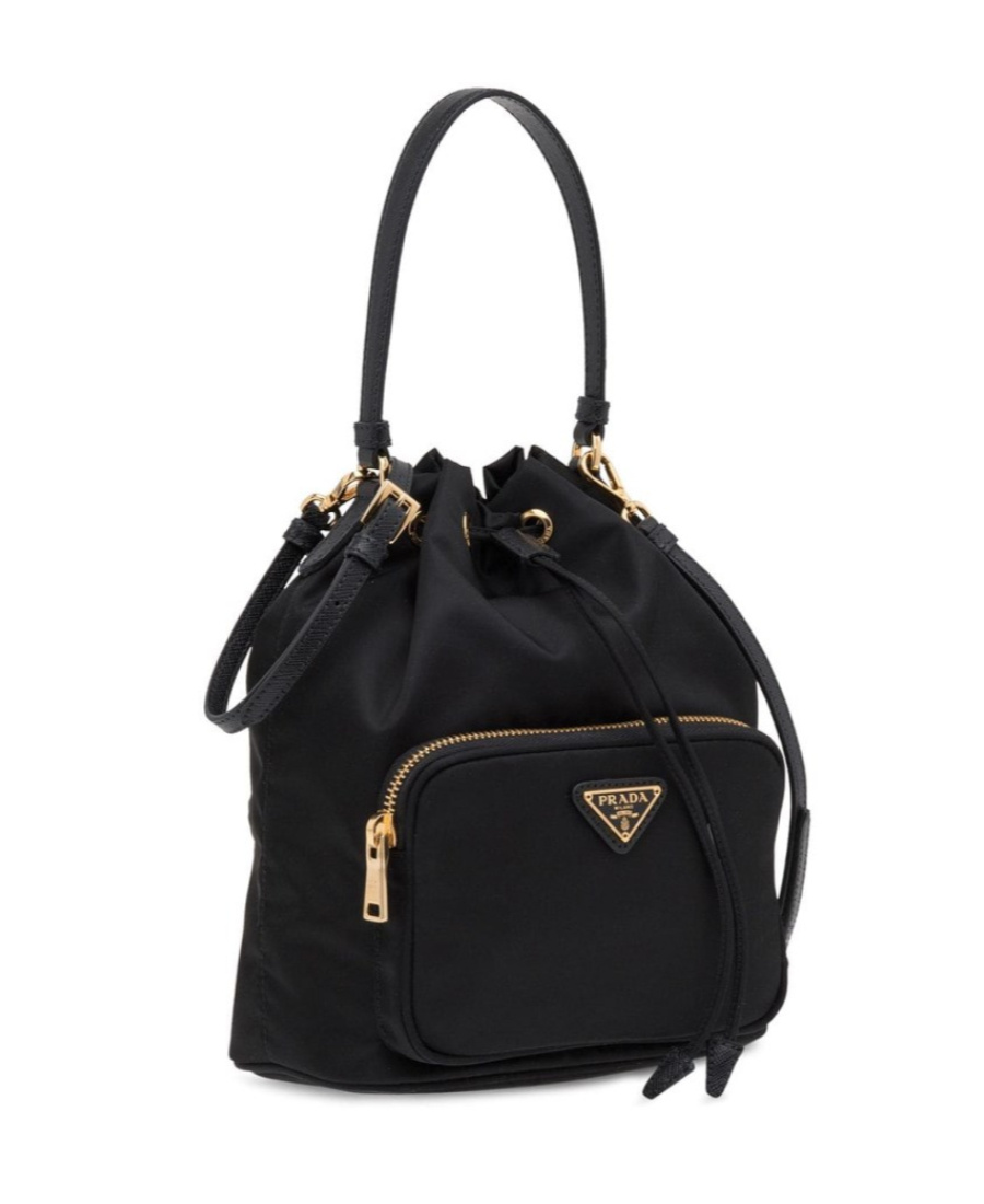 PRADA DUET RE-NYLON BUCKET BAG 