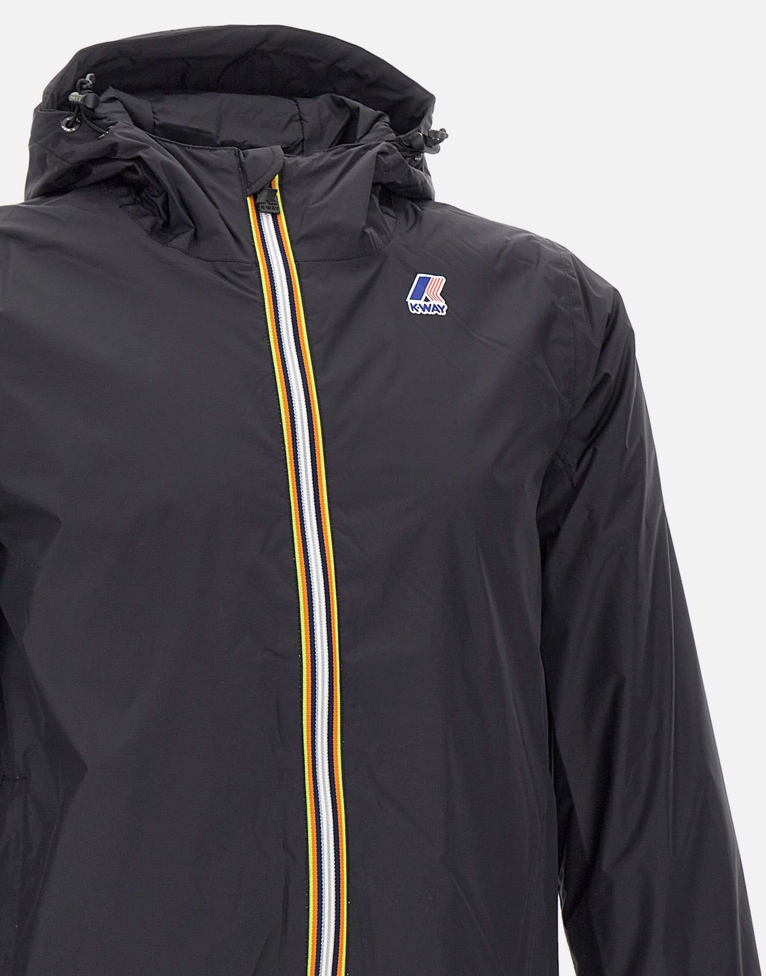 K-way K Way Le Vrai Claude 3.0 Warm Black Waterproof Jacket In Black