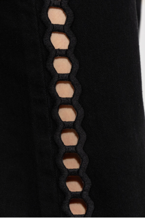 Iro Belt-loop Jeans In Black