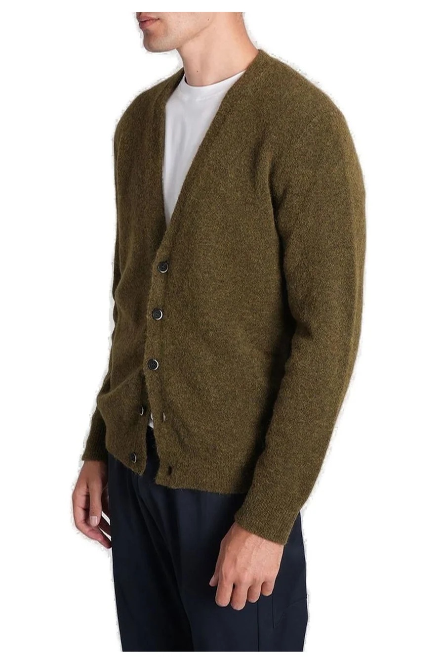 Barena Venezia Barena Gajola V-neck Cardigan In Green