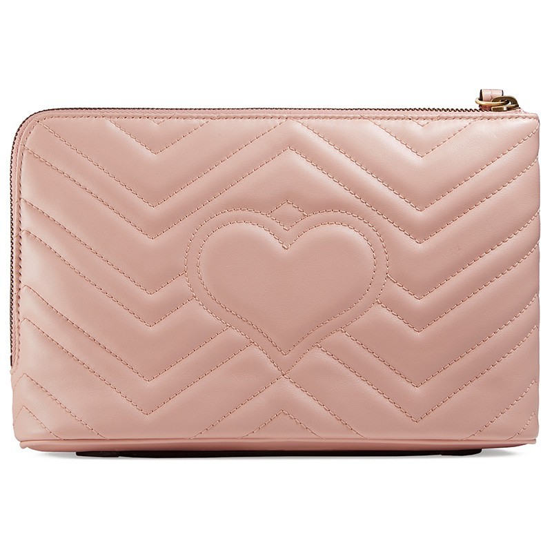 Gucci Gg Marmont Series Handbags In Pink