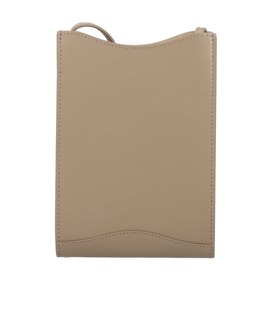 Apc Jamie Noisette Neck Pouch In Nude