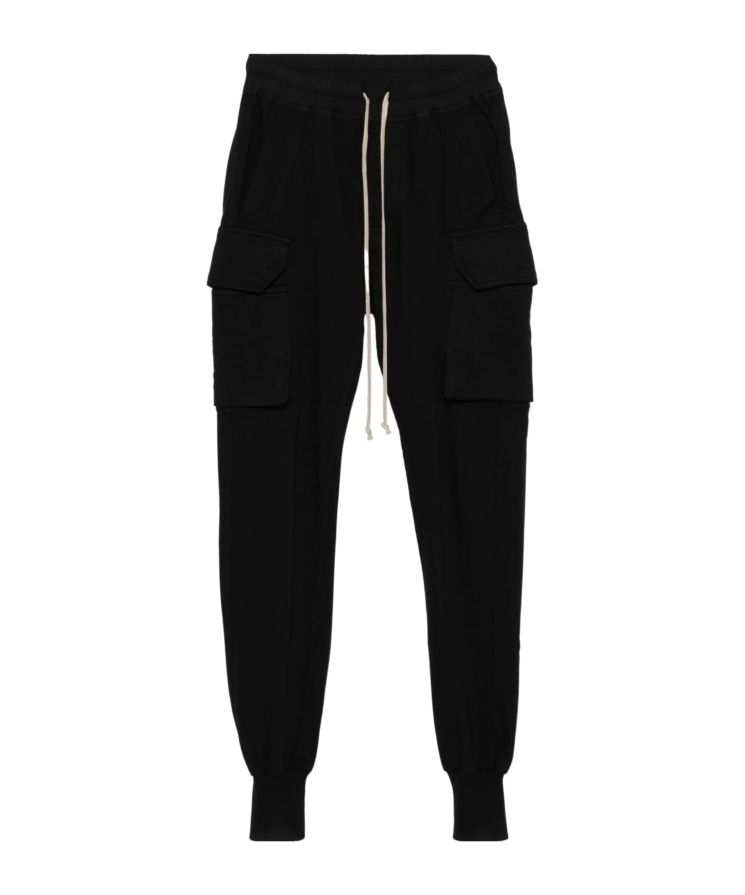 Rick Owens Drkshdw Drawstring Casual Pants In Black