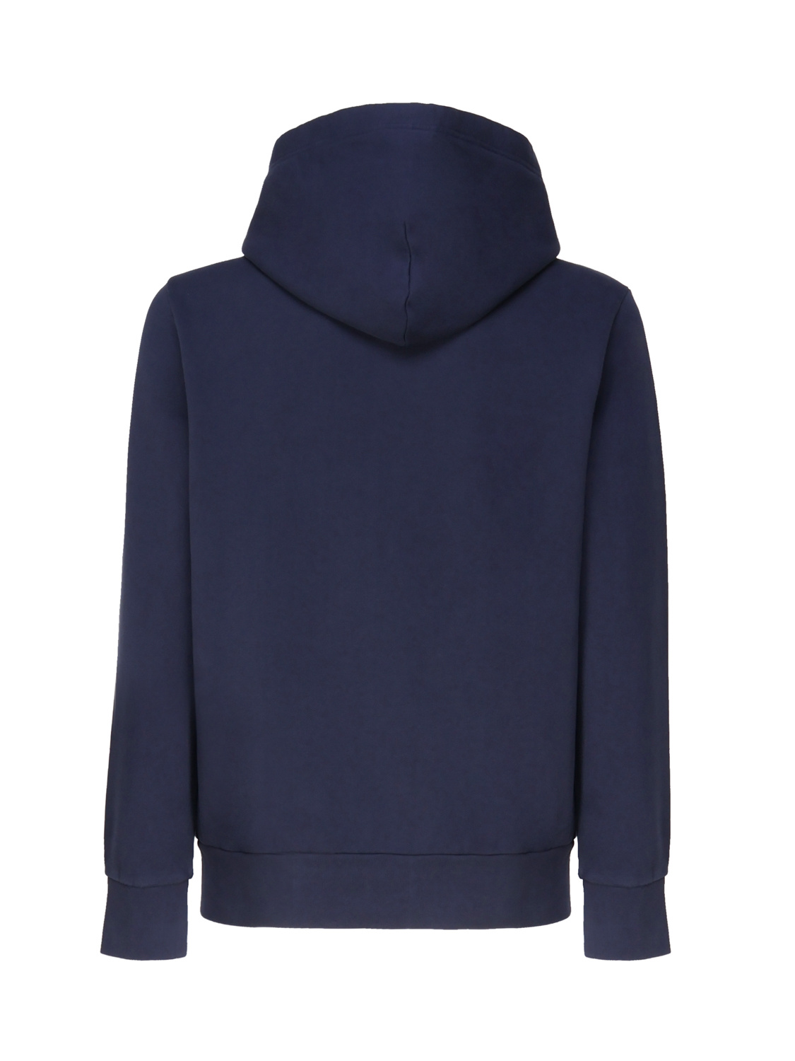 Shop Polo Ralph Lauren Polo Pony-embroidered Cotton Hoodie In Blue