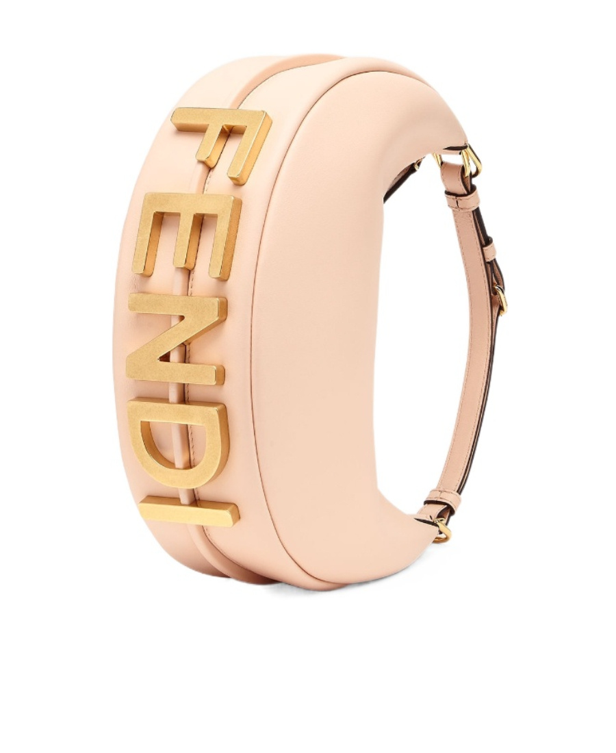 Fendi Graphy Top-handle Tote In Pink