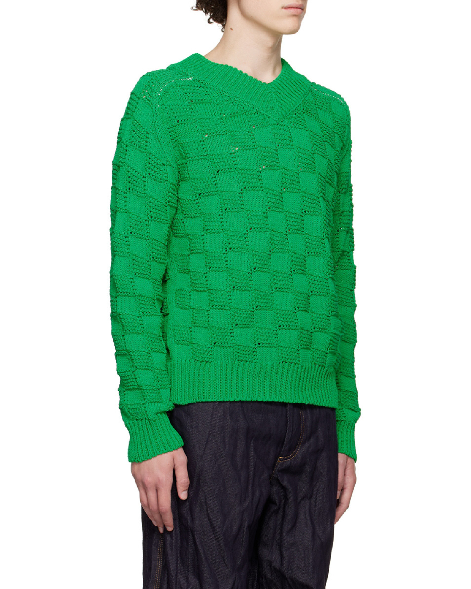 BOTTEGA VENETA COARSE KNITTED SWEATER