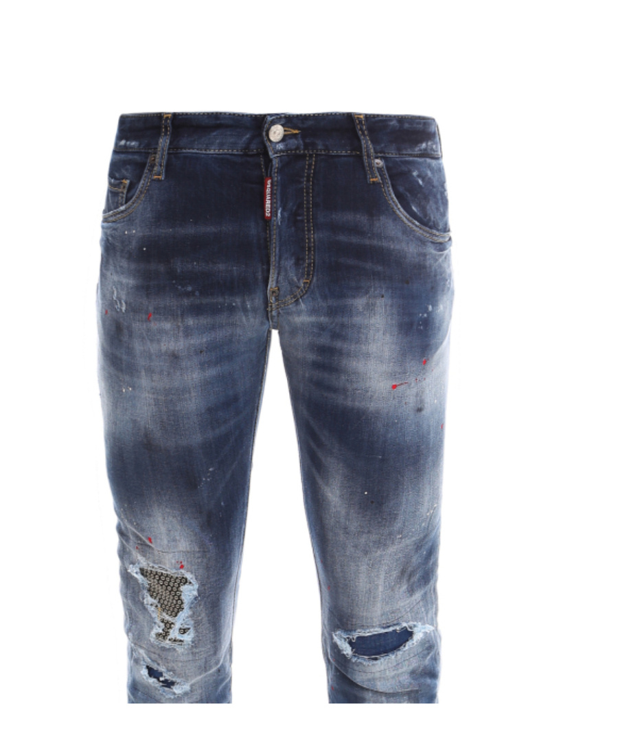 Shop Dsquared2 Super Twinky Skinny Jeans In Blue