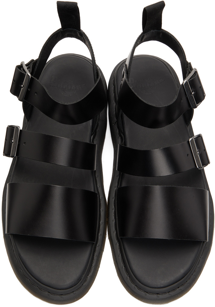 Dr. Martens' Gryphon Strap Sandals In Black