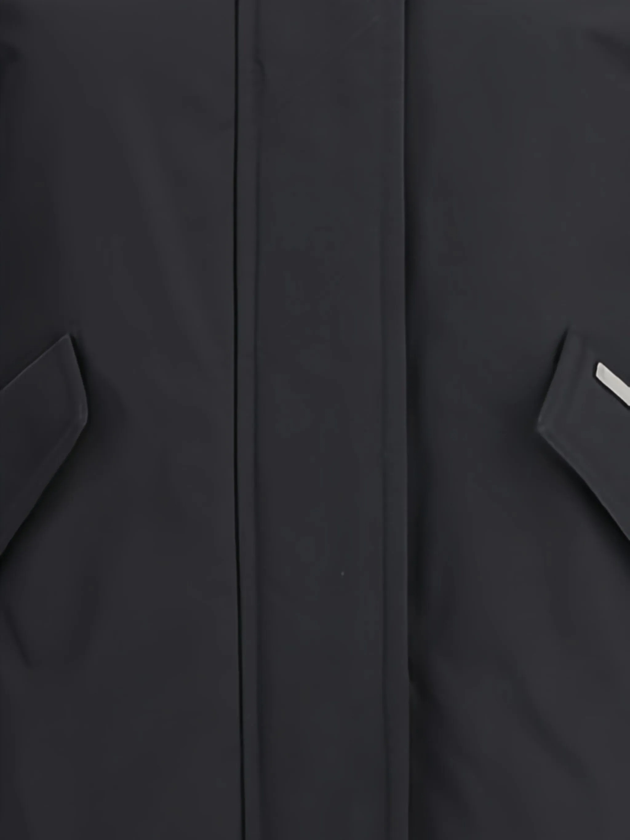 Woolrich Military Inspired Hooded Jacket In Blue