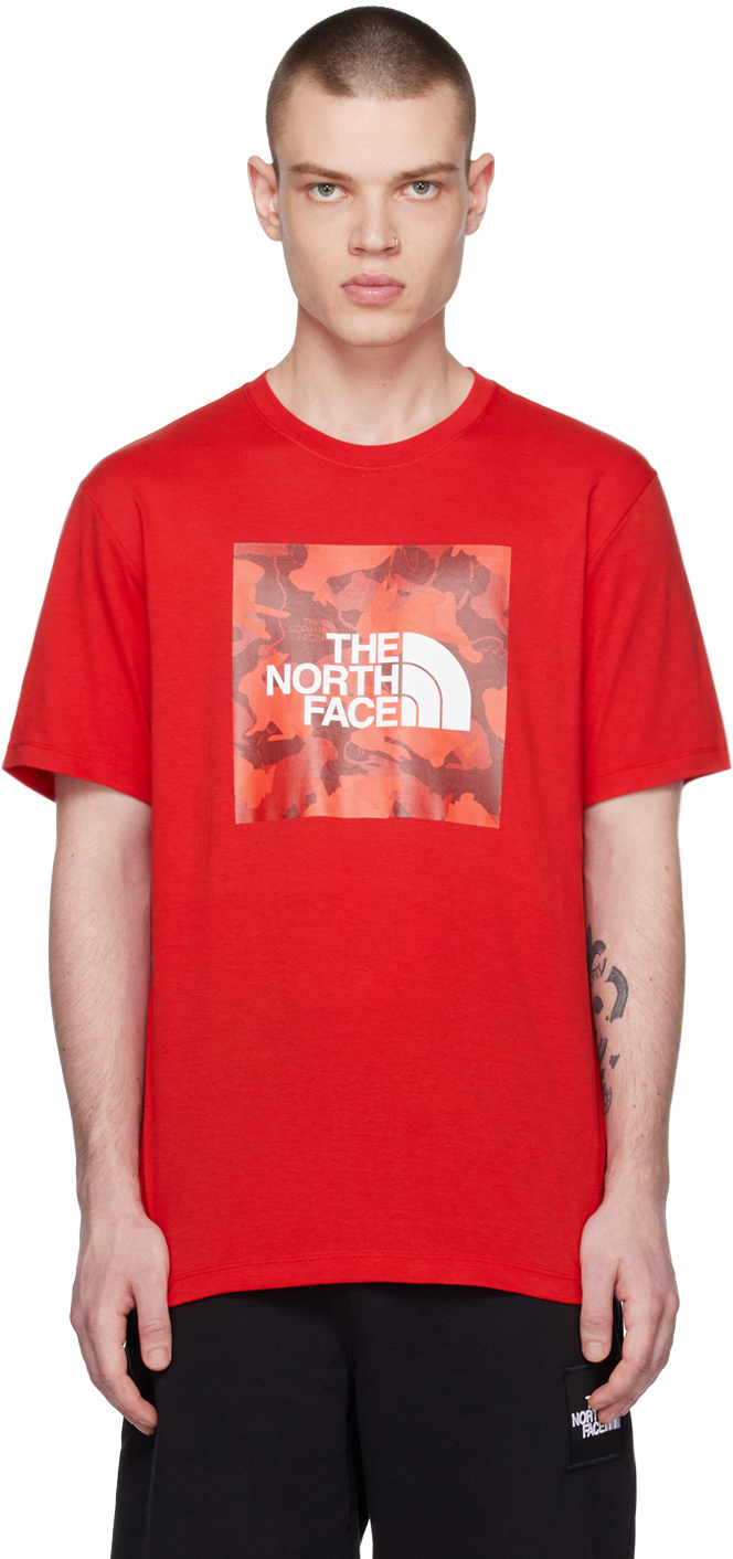 THE NORTH FACE SHORT-SLEEVED ROUND COLLAR T-SHIRT