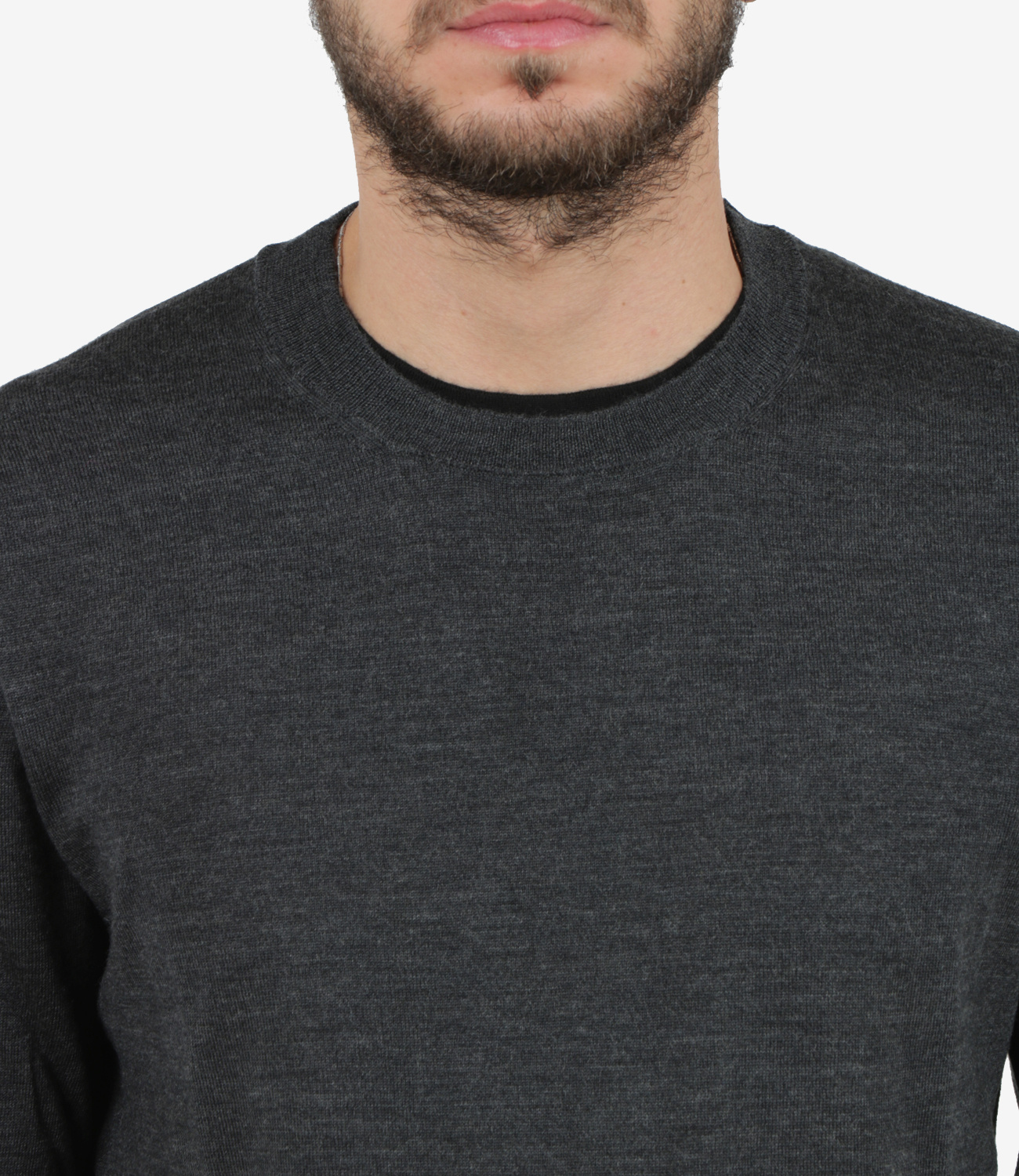 Paolo Pecora Round-neck Pullover In Black