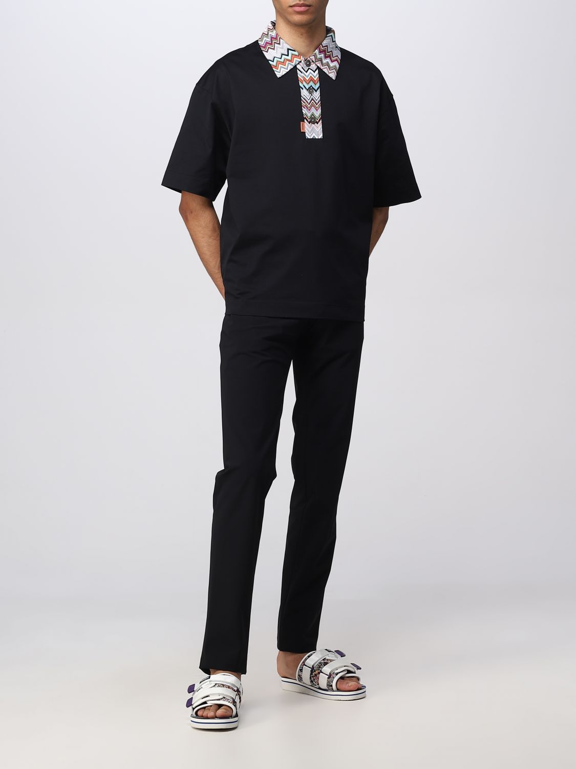 MISSONI SHORT-SLEEVE POLO SHIRT